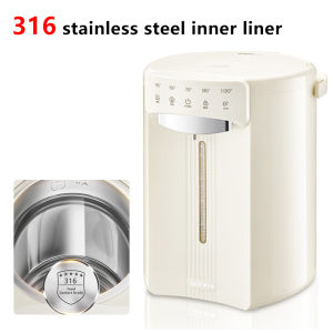 5L Hot Water Dispenser Electric Kettle Intelligent Constant Temperature 1200W Fast Boiling One Click Chlorine Removal Integrated Stainless Steel Thermal Kettle Office Home Use