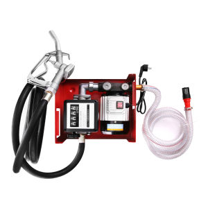 Full Bộ Máy Bơm Dầu Diesel 220V 550W Tốc Độ 80L/Phút Dễ Dàng Di Chuyển