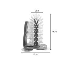 2 In 1 Cup/Bottle Cleaning Scrubber/brush for sink kitchen accessories