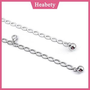 Heabety Phụ Nữ Thời Trang Thắt Lưng Sang Trọng Thiết Kế Vành Đai Retro Bạc Khắc Hollow out Chain Belt Cho Phụ Nữ Thanh Lịch Vòng Kim Loại Phụ Nữ Vành Đai