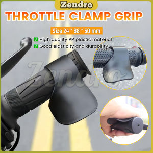 ZEO Motorcycle Throttle Grip Booster Handle Plastic Clip Grips Clamp 1Pc