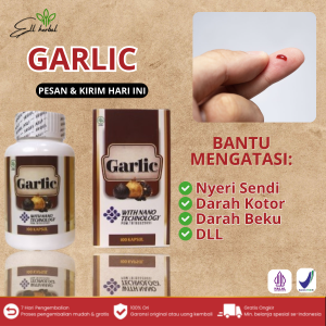 ATASI Dengan Herbal Garlic - Nyeri Sendi Darah Kotor Darah Beku 100% AMAN & BERGARANSI