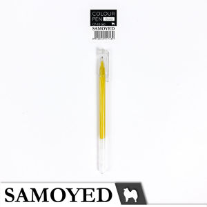 Pulpen Warna / Tinta Putih / Emas / Perak / Colour Gel Pen Samoyed CP-10 White / Gold / Silver