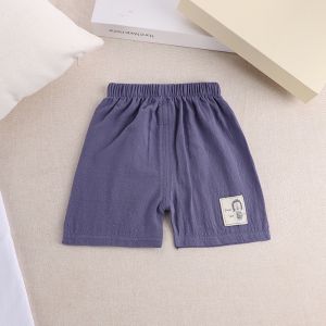 Kids 6M-5Y Cotton Linen Short Pants