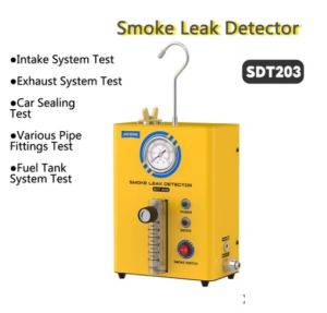 Ready✅ AUTOOL SDT203 Upgrade Car Smoke Leak Detector EVAP Vacuum Leakage Diagnostic Tool Pipe Analyzer Engine Diagnosis