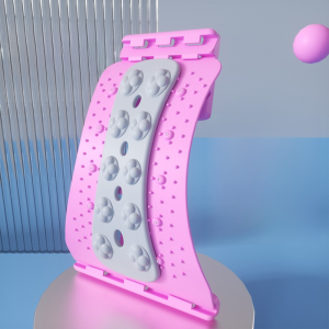 Lumbar Soothing Stretcher Soothing Lumbar Pain Lumbar Traction Device Purple Beautiful Appearance