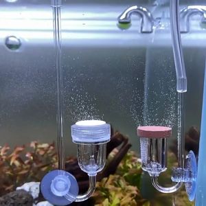 FunsLane Co2 Refiner Acrylic Transparent U Shape Mini Co2 Diffuser Aquarium Accessories For Fish Tank