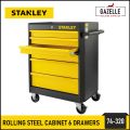 Stanley Rolling Steel Cabinet 6 Drawers Rolling Tool Box Tool Cabinet Mobile Tool Organizer 74-320. 