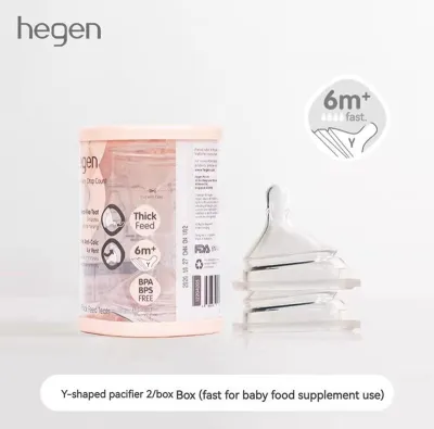 Hegen PCTO Bottle Teat Baby Anti-colic Nipples ( Slow Flow / Medium Flow / Fast Flow / Thick Feed )
