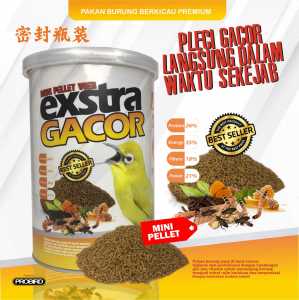 MINI PELLET EXTRA GACOR SPESIAL KROTO JANGKRIK ULAT MADU PLECI JADI GACOR