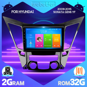 WeBetter TopNavi 9inch 4Core IPS Full Touch Android Car Raido Audio Video Stereo Player For Hyundai Sonata YF Gen6 2009-2015 With BT WiFi SWC MirrorLink Rear View GPS Navigation