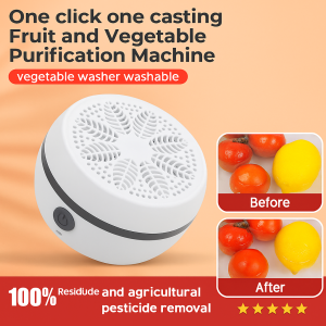 Automatic Vegetable Washing Machine Remove Pesticide Residue Powerful sterilization Fruit Vegetable Purifier