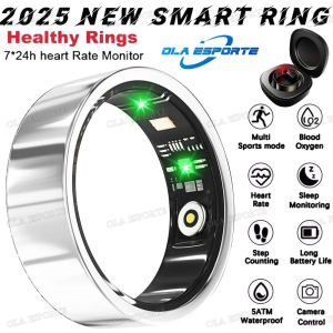 SDSXFor Xiaomi Smart Ring Men Women Camera Control Blood Oxygen Monitor Smartring IP68 & 5ATM Waterproof Multi-sport ModeFYK