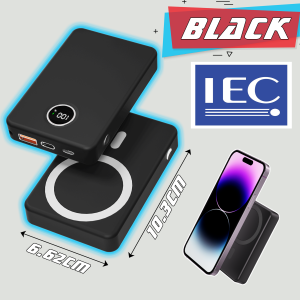 🔥🔥【SG Ready Stock】 IEC 10000 mAh Mini Power Bank Large-Capacity PowerBank Fast Charging Transparent Comes With Cables充