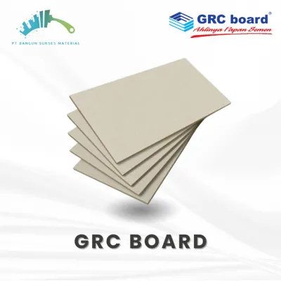 GRC BOARD & SUPERPANEL - Papan Semen PlafonPartisi & Dinding - Tebal 4-20 mm
