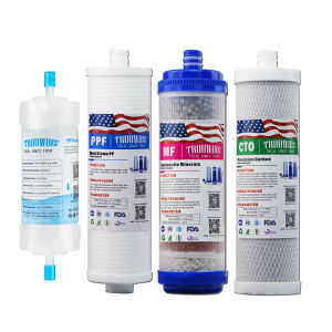 4pcs Set All 10 Inch 3 Stage Filters Replacement Water Purifier Filter Water Filter Cartridge