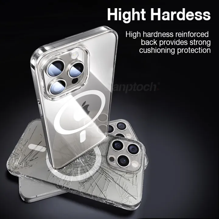 %5BUltra%20Slim%5DSanptoch%20Magsafe%20Crystal%20Clear%20Phone%20Case%2013%20/%2012%20Pro%20Max%20Non-yellowing%20Transparent%20PC%20Cover%20For%20iPhone%2016%2015%2014%20Plus%20Thin%20&%20Light%20Protection%20Casing%20-%20Image%207