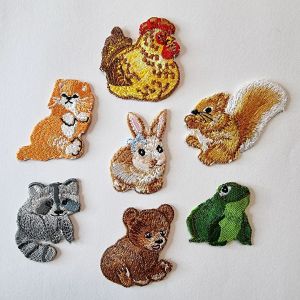 patch kelinci rabbit 3d desigm