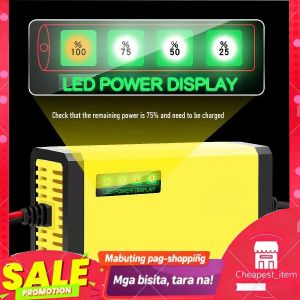 Fast 12V Motorcycle Battery Charger – Auto Adjust Energy Saving 1-9 Hour Charge for 2AH-20AH Batteries