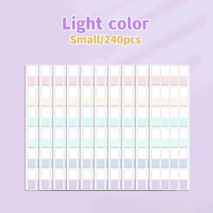 Colorful Index Classification Label Paper Sticky Notes Memo Pad Stickers Bookmark Note Tab School Office Stationery