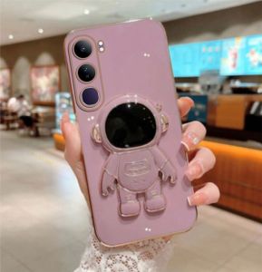 Casing Vivo V40 Lite Astronot Stand Premium Softcase