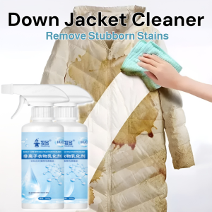 Multi-Purpose Clothing Cleaner Down Jacket Wash Free Foam Sprays Stain Remover For Shoes Jackets Clothes Efficient Portable Cleaner