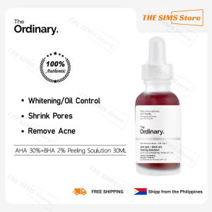 The Ordinary AHA 30%+Bha 2% Peeling Soulution Serum & Essenceauthentic Anti-acne Moisturizing Diminishing Stains Improving Fine Lines Tightening Pores Exfoliating Oil Control Ready Stock

