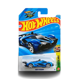Mô Hình Xe Hot Wheels Mach Speeder Xanh Nhạt Exoticars Chính Hãng