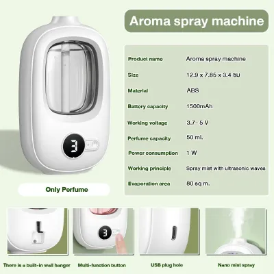 Diffuser Refill Essential Oils For Automatic Aroma Diffuser Perfume Freshener Aroma Oils 260ml Large Capacity 香薰机补充精油