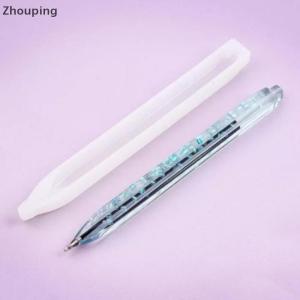 【ZP】 Flash Sale Cute 1pc Pen Holder Resin Mold Silicone Molds UV Epoxy Jewelry Making Tool
