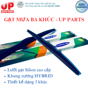 Gạt mưa ô tô MITSUBISHI Xpander Lancer Triton Pajero Sport Outlander Attrage Xương mềm ba khúc UP PARTS CAO CẤP