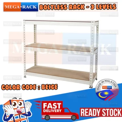 💖💖3 Tier rack BLACK/WHITE Boltless Rack💖💖 Home use (PLANT CACTUS MICROWAVE ORGANIZER RACK 铁架 / 置物架/烤箱)