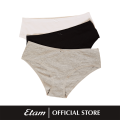 Etam Pack of 3 Shorty Plain Panties - Panty Women SALE. 