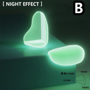 Transparent Luminous Anti-collision Corner Anti-collision Coffee Table Furniture Protection Edge Sticker Silicone Protective Cover