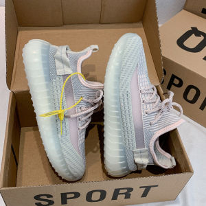 la Đôi Giày Dừa Đế Thạch Bỏng Ngô Nữ 2024 Giày Thể Thao Nam Nữ Thoáng Khí Mẫu Mới Mùa Hè YZ350