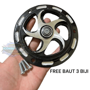 iconblue88 Spinner Sprint Cover Kipas Beat Scoopy Mio Aluminium Free Baut Universal Semua motor Matic