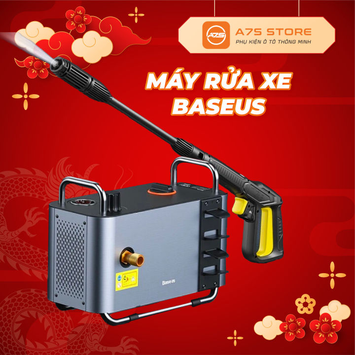 réponse à @asadullahexe... Máy rửa xe Baseus F1 1300W ( bộ vòi xịt và máy nén rửa xe ) | Lazada.vn