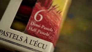 SENNELIER Extra-Soft Half Pastel 6 Stick Set Hand Made Color Powder Stick Skin Color Seascape Beginners Art Supplies