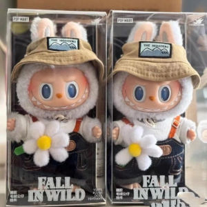 OPMART Bubble Mart LABUBU Spring Wild at Home Series Vinyl Plush Doll Pendant Toy