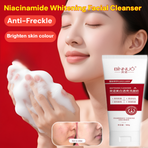 Niacinamide Whitening And Anti-Freckle Facial Cleanser Moisturizing Brightens Skin Tone
