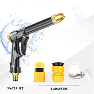 (Warranty)CBLUE Water Gun Spray High Pressure 20M Supercharged Adjustable Garden Water Spray Suit Car Ceaning Tool