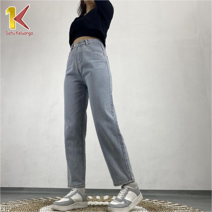 Boyfriend Jeans Medium Size In Jeans 1K Celana Boyfriend Jeans