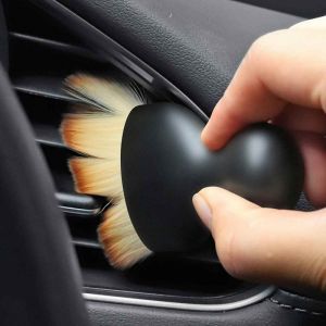Bàn chải lau bụi đa chức năng Bàn chải làm sạch nội thất ô tô Lỗ thông hơi Điều hòa nội thất kẽ hở -HAUSE