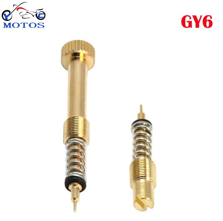 Motorcycle Carburetor Air Fuel Mixture Screw Kit for GY6 Scooter ...