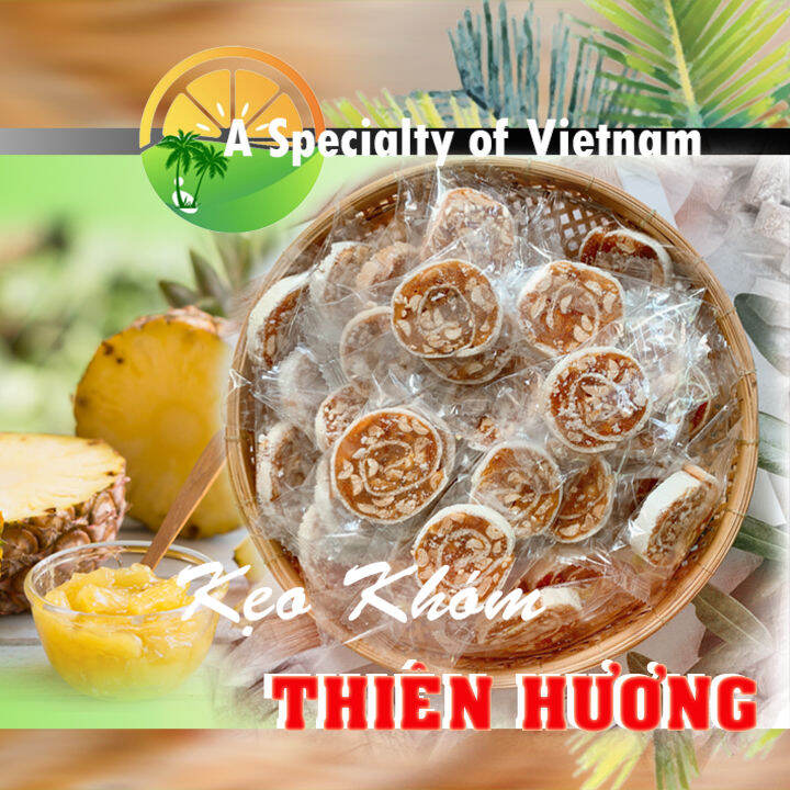 [500G] Kẹo khóm cuộn tắc/Bánh kẹo ăn vặt