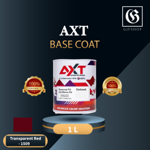 Cat PU Polyurethane 1K AXT Basecoat Transparent Red PC-1509 1L