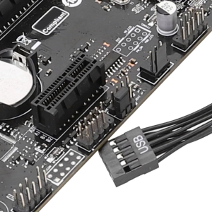 20cm/30cm/50cm USB 2.0 Motherboard Extension Cable 9Pin Male to Female Connector 20cm 30cm 50cm