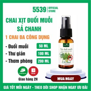 Xịt phòng tinh dầu sả chanh tinh dầu đuổi muỗi sả chanh dạng xịt đuổi muỗi thư giản thơm phòng khử mùi nấm mốc - Shop 5539