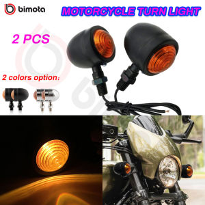 Bimota Motorcycle Turn Signal Light Amber Motorbike Blinker Headlight 12v Indicator lamp Bullet