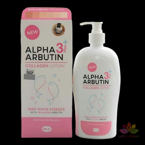 [HCM]Sữa dưỡng thể Alpha Arbutin Collagen Lotion 3 Plus